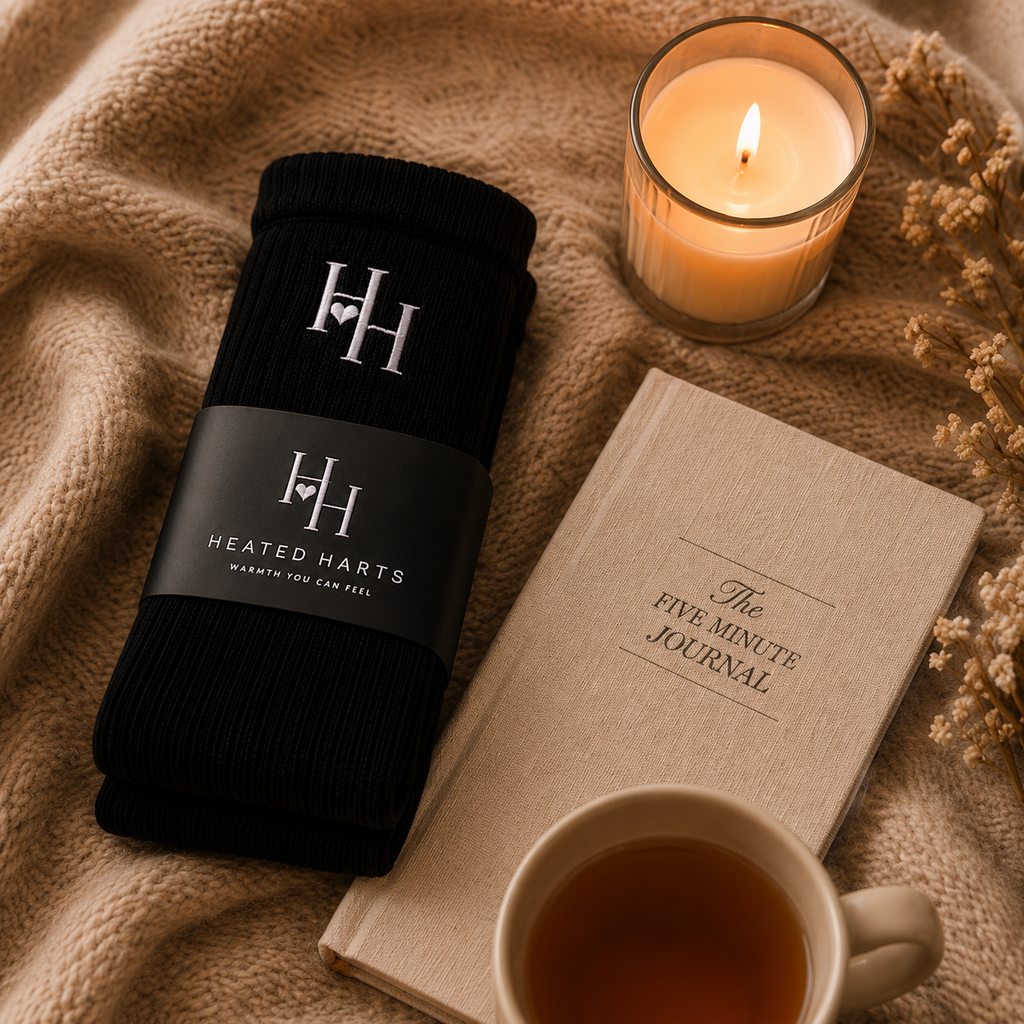 Heated Harts Black Diamond Thermal Socks (Single pair)